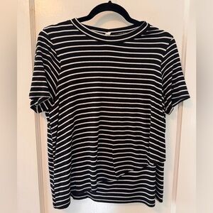 Pink Blush Nursing Top Size M